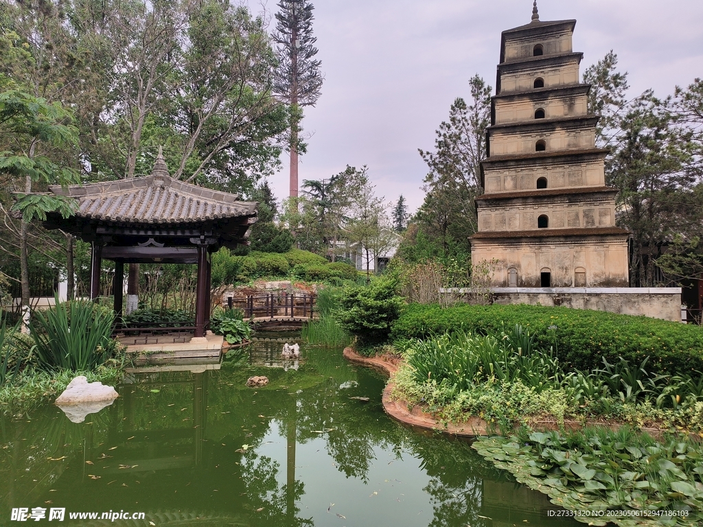 云南世博园大唐风情园