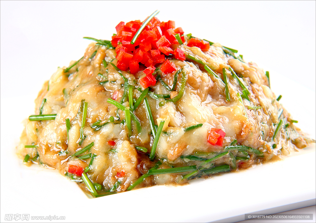 肉沫沙葱土豆泥