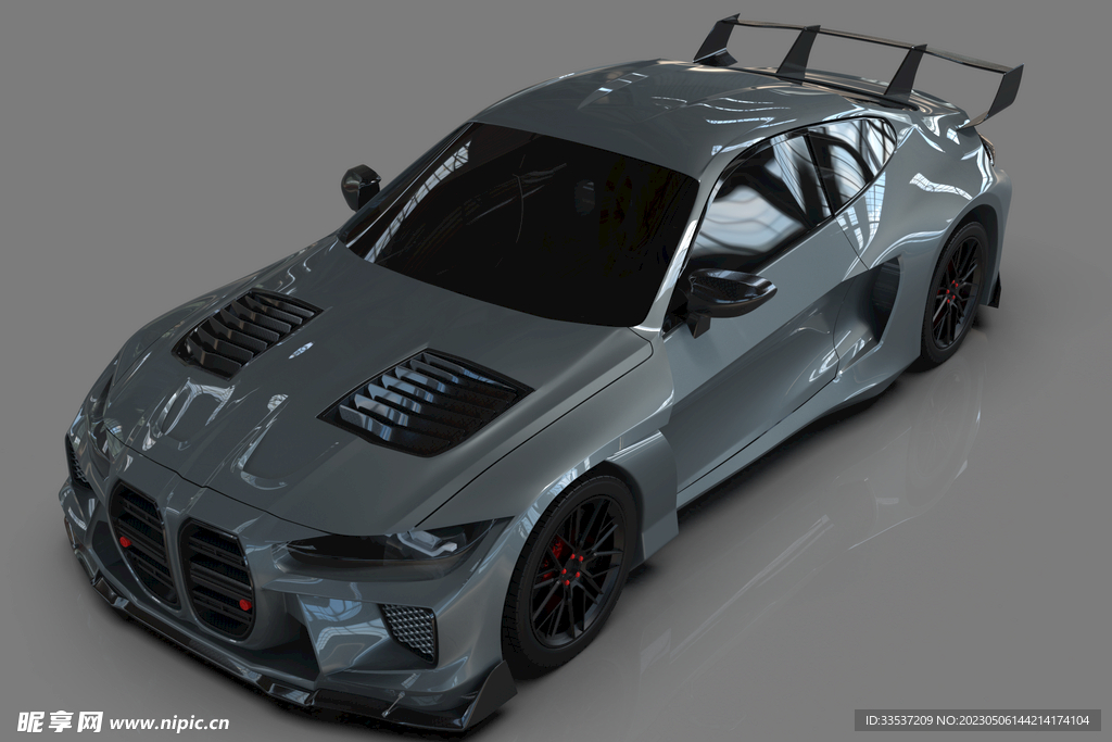 跑车高清效果图