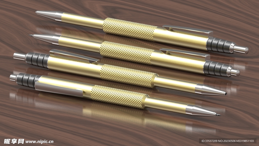 笔铅笔钢笔签字笔圆珠笔高清效果