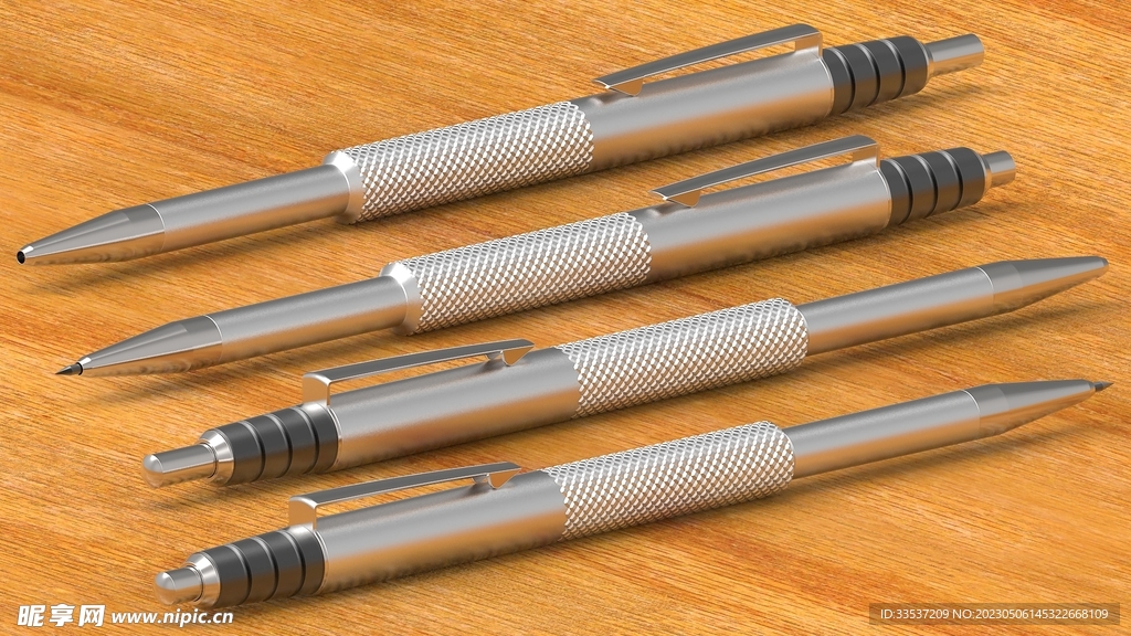 笔铅笔钢笔签字笔圆珠笔高清效果