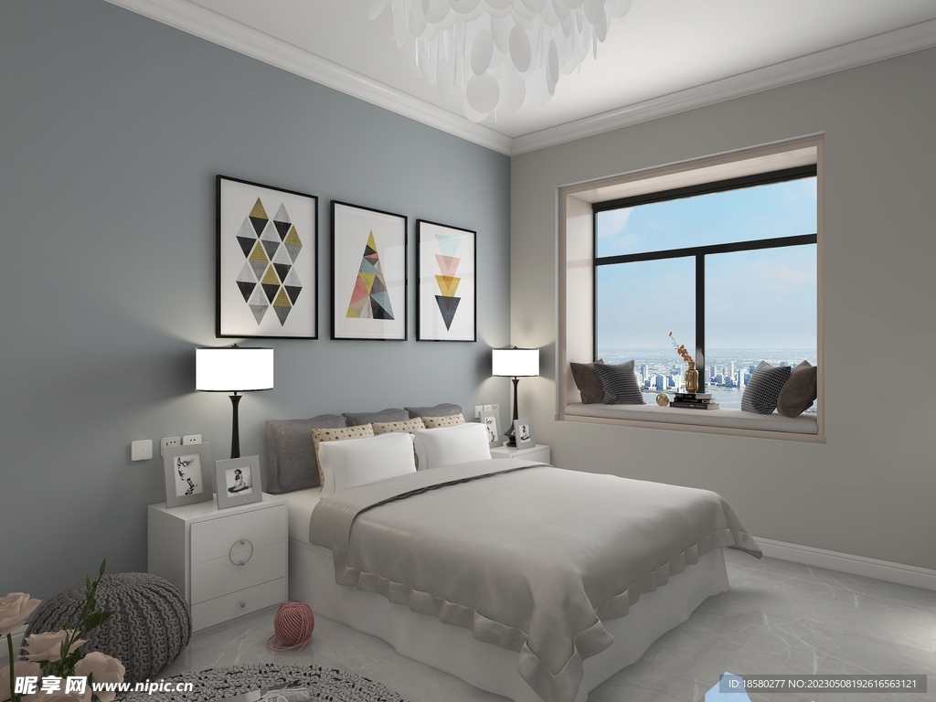 卧室室内效果图