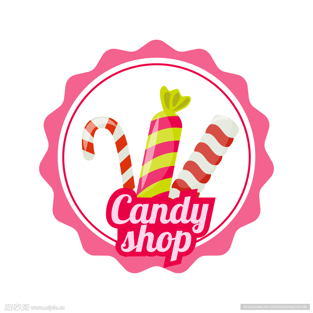  糖果标签  