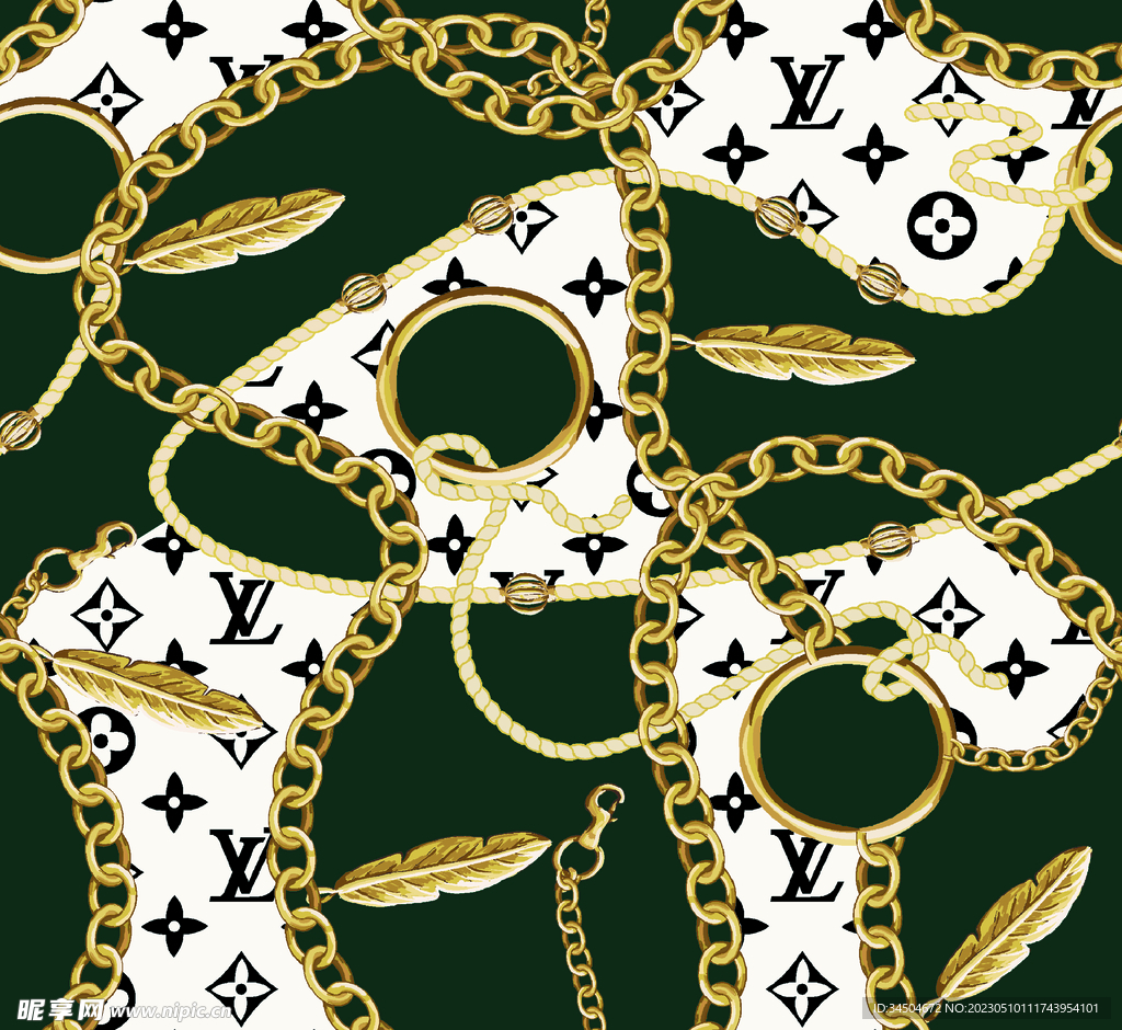 大牌 链条路易威登