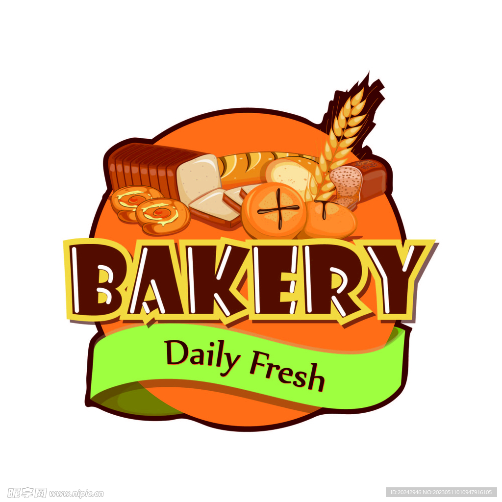 面包烘培标签 