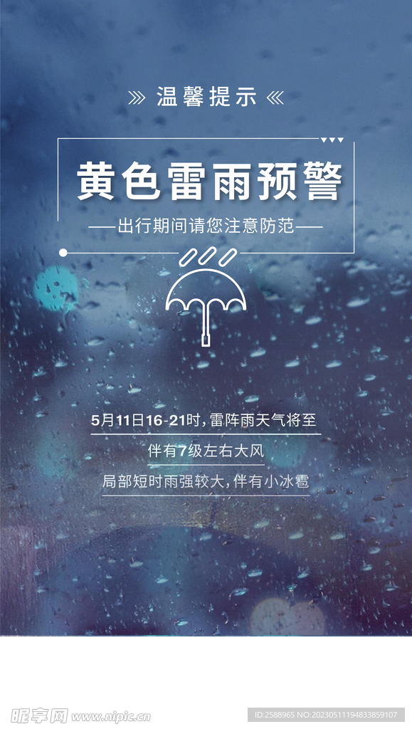 暴雨海报