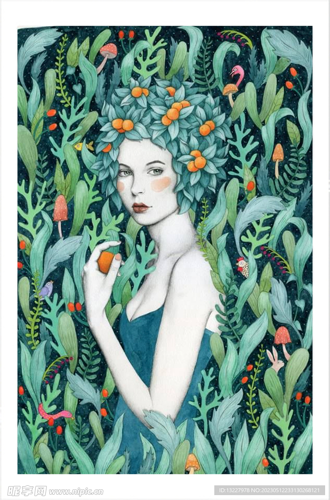 客厅现代装饰画高清图片