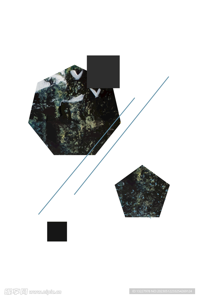 客厅现代装饰画高清图片