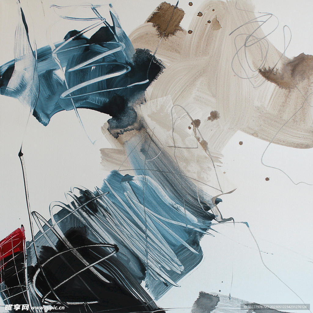 客厅现代装饰画高清图片