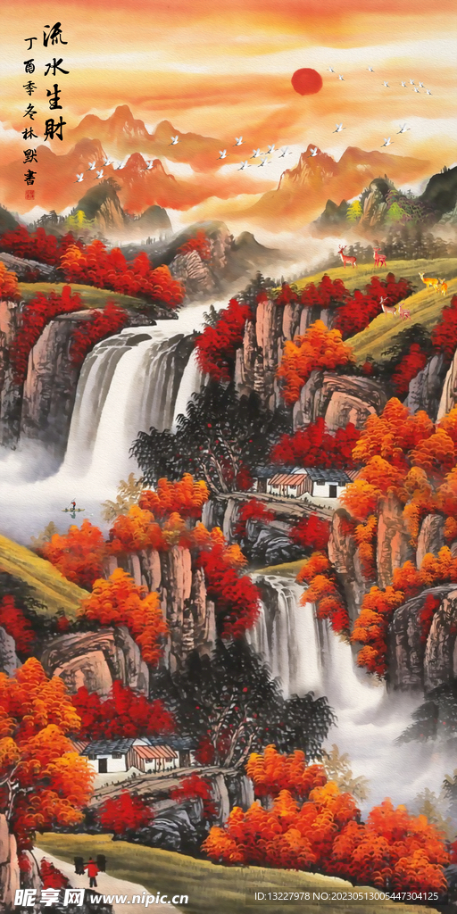 现代装饰画高清图片