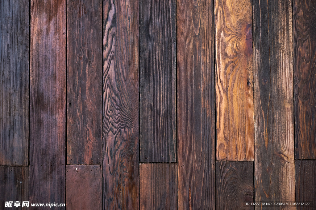 木板底纹背景素材