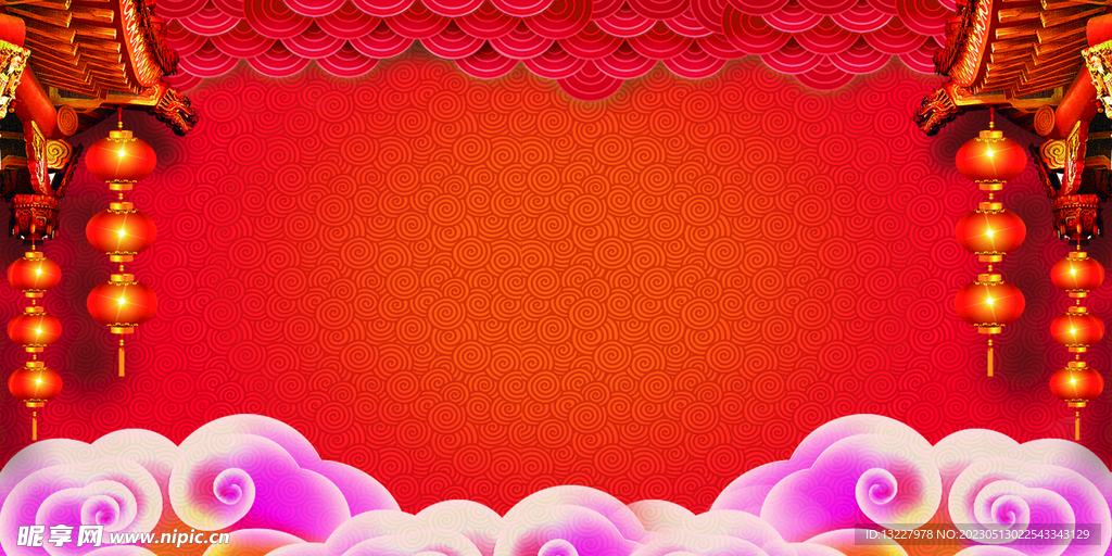 红色宣传栏背景展板素材