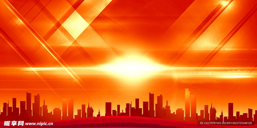 红色宣传栏背景展板素材