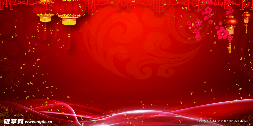 红色宣传栏背景展板素材