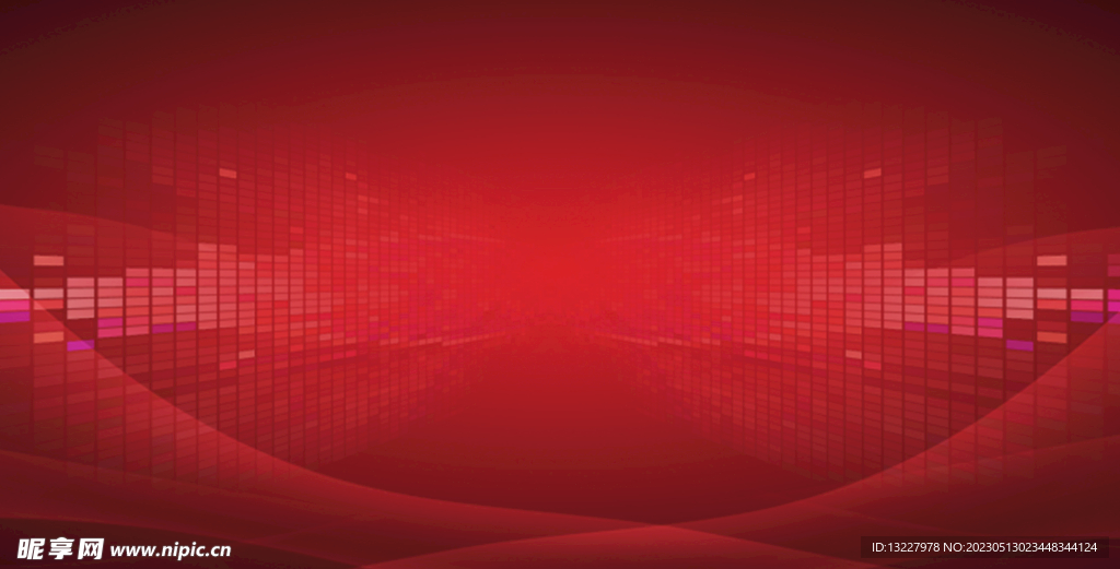 红色宣传栏背景展板素材