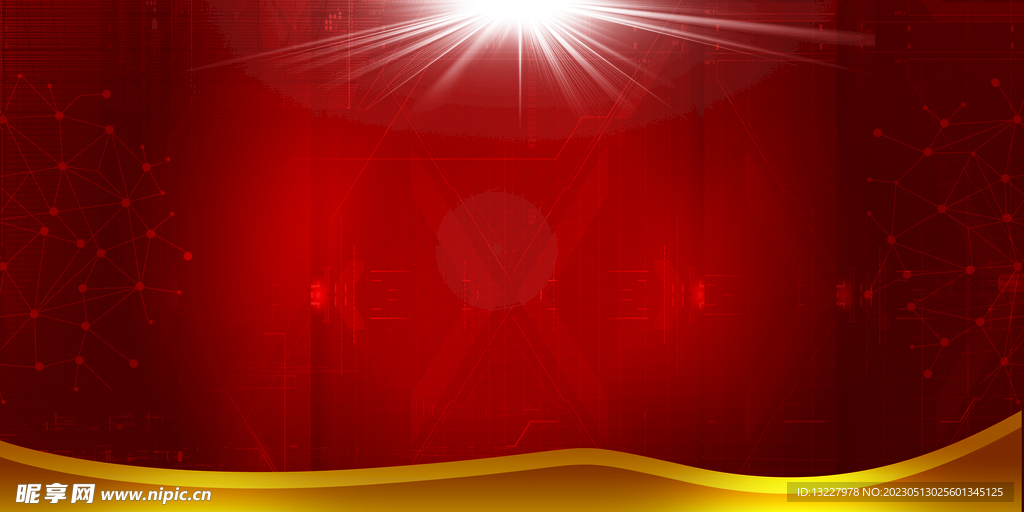 红色宣传栏背景展板素材