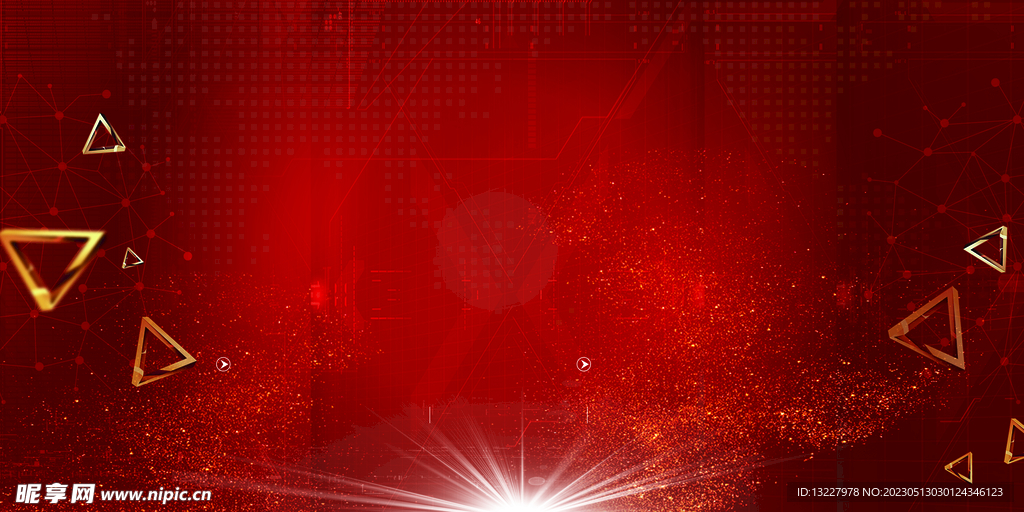 红色宣传栏背景展板素材