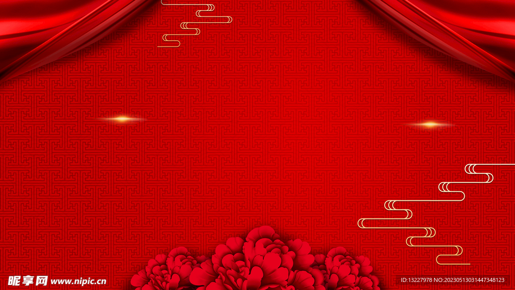 红色宣传栏背景展板素材