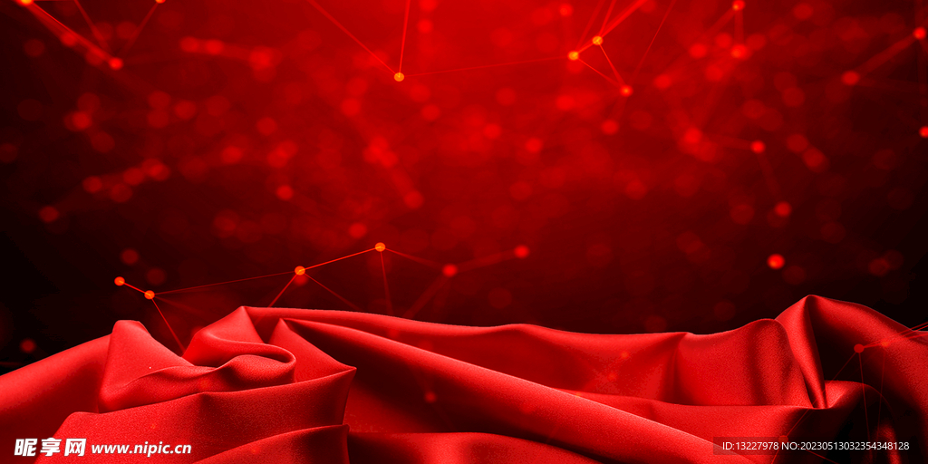 红色宣传栏背景展板素材