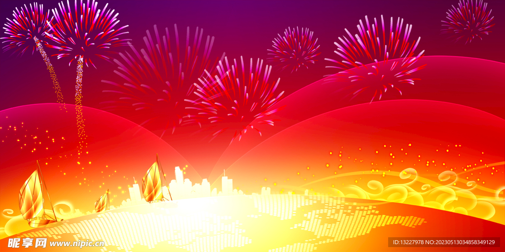 红色宣传栏背景展板素材