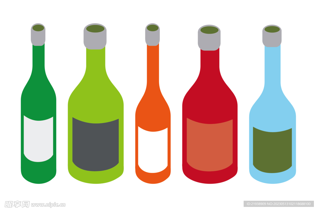 酒瓶子矢量