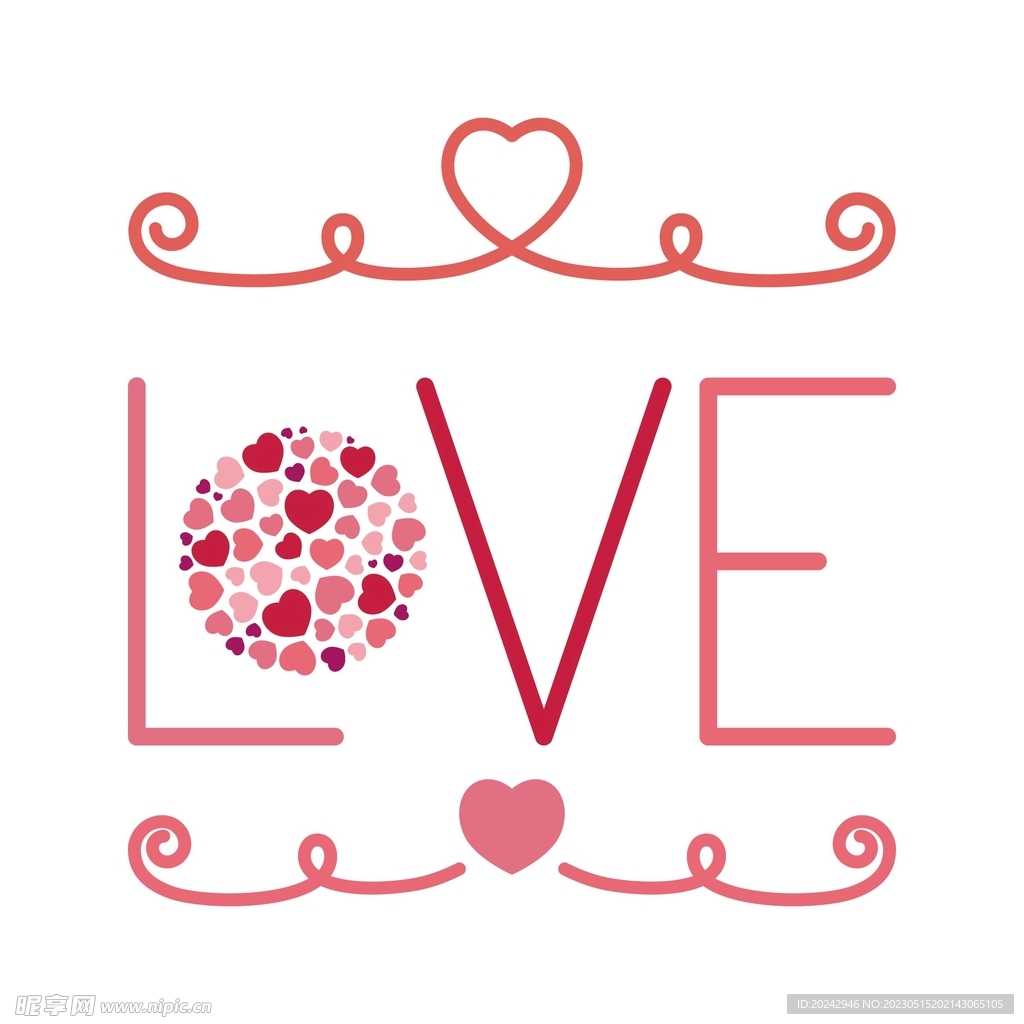 情人节素材  情人节边框 