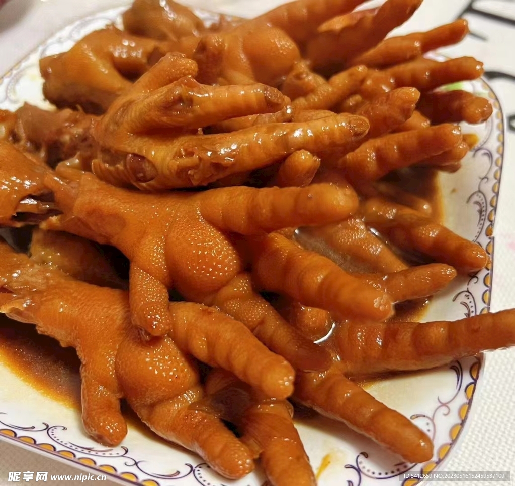 家庭卤鸡爪