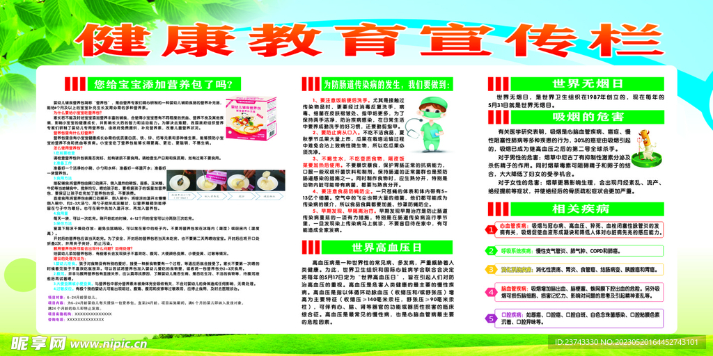 健康教育宣传栏