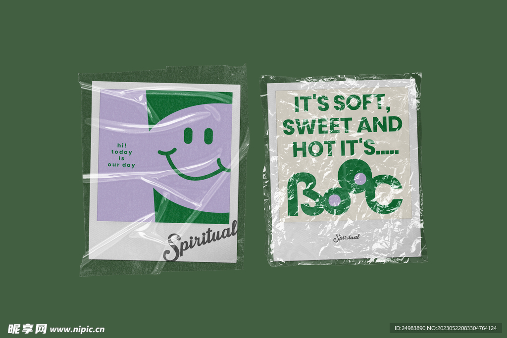 透明塑料袋样机