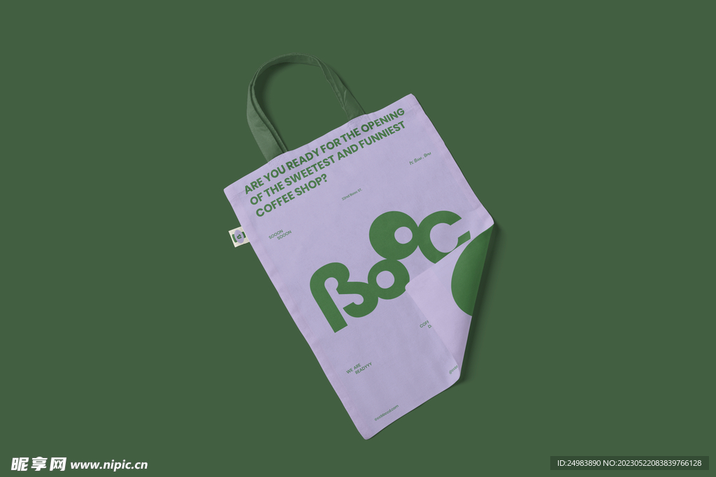 帆布袋手提袋样机