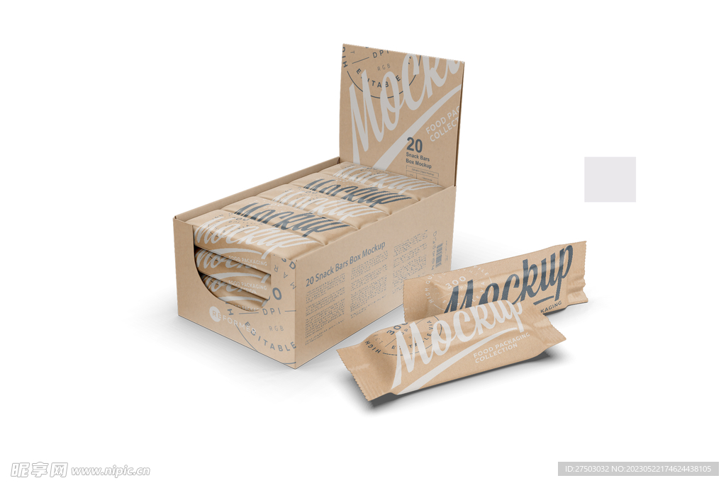 巧克力包装袋样机