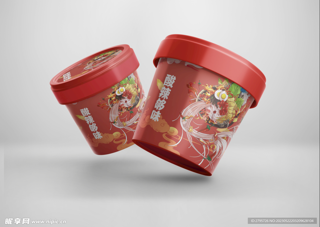 酸辣粉桶装样机