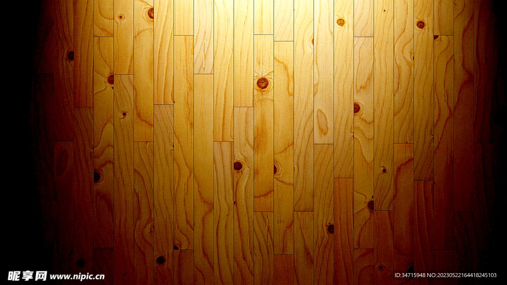 原木色木纹木板背景