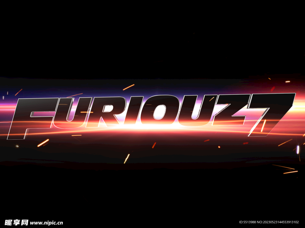 电影游戏效果字