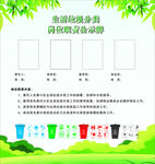 生活垃圾分类岗位职责公示牌