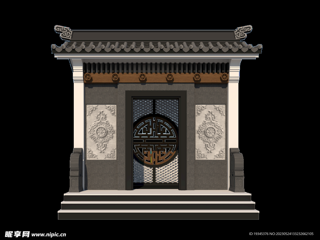 新中式门楼
