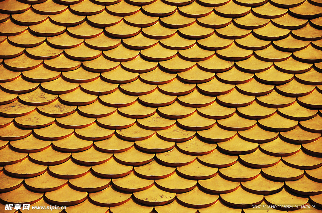 规则金色纹理背景