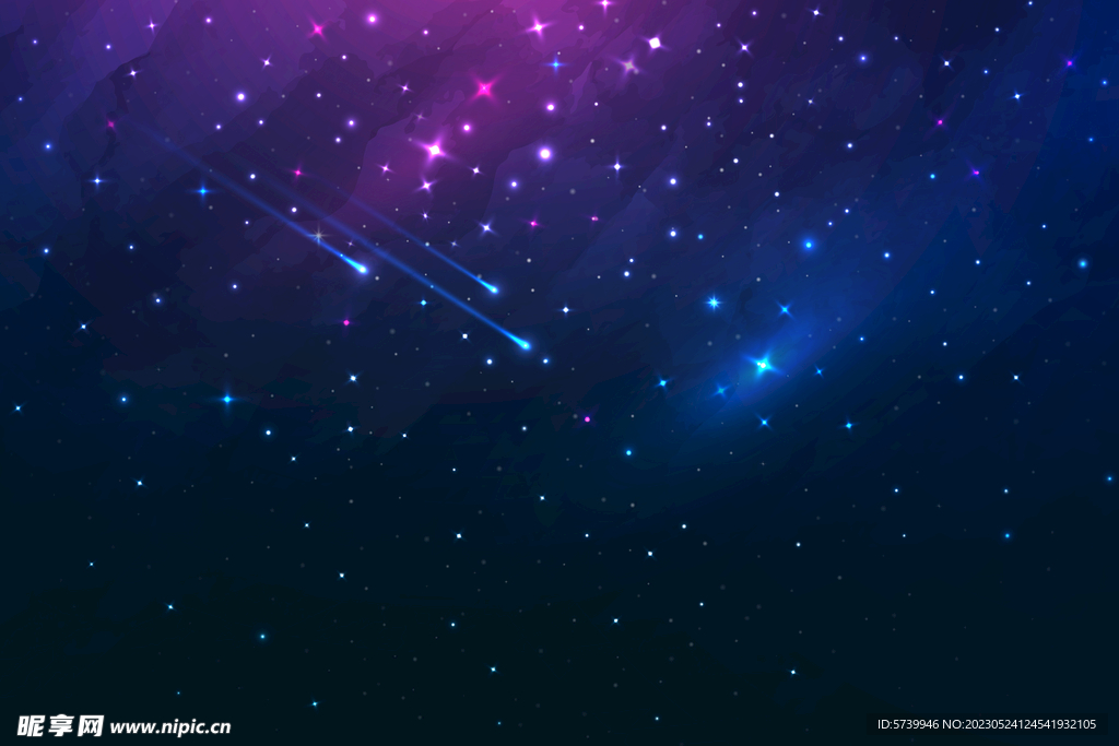 绚丽宇宙星空太空图片素材 