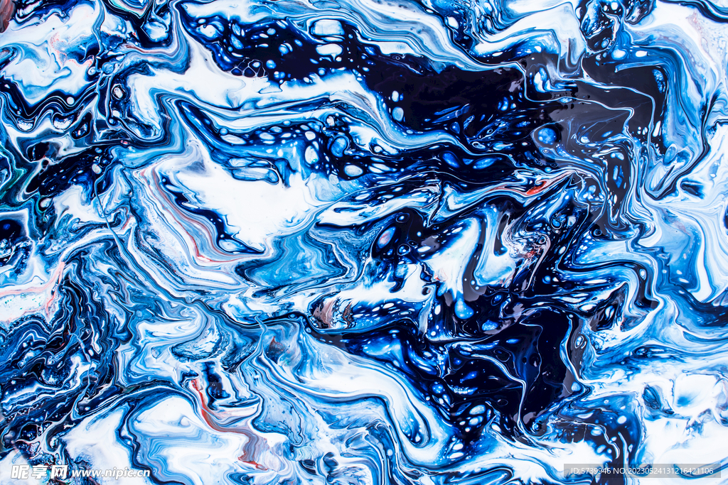 水彩墨韵流体肌理纹理背景图片