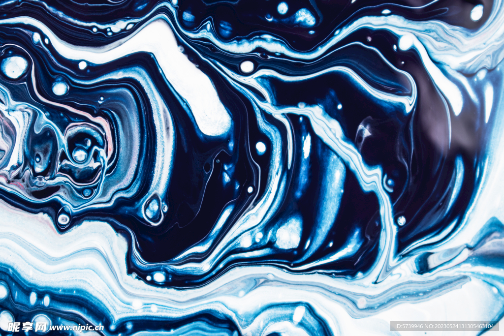 水彩墨韵流体肌理纹理背景图片