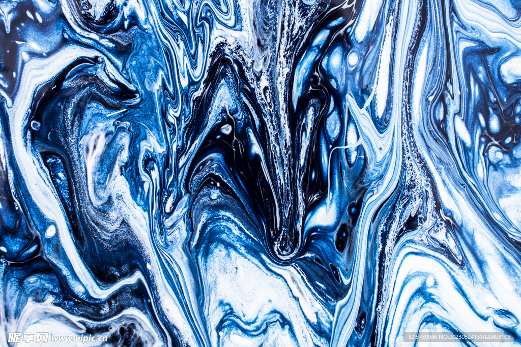 水彩墨韵流体肌理纹理背景图片