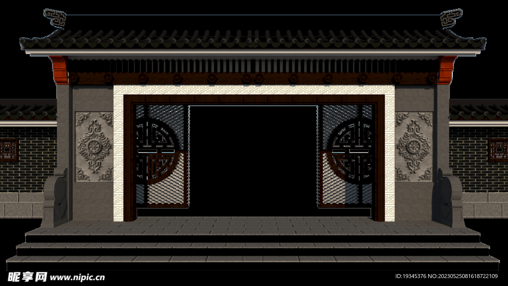 新中式门楼
