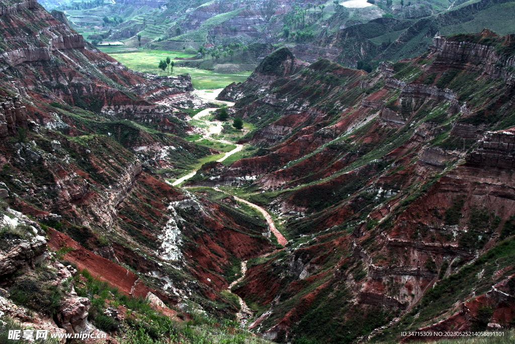 府谷红河谷照片 