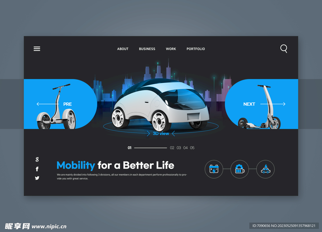 新能源设备海报    