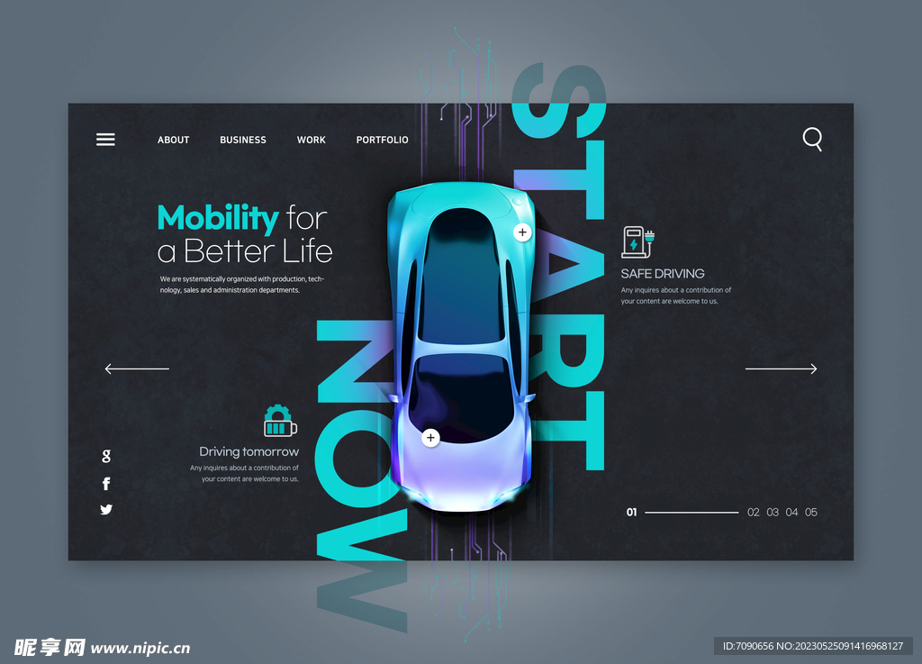 新能源设备海报    