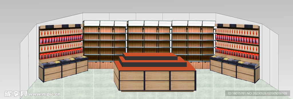 农资展示柜 展销柜