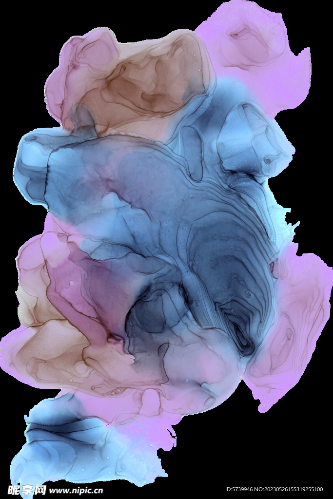 水彩墨韵肌理纹理背景图片 