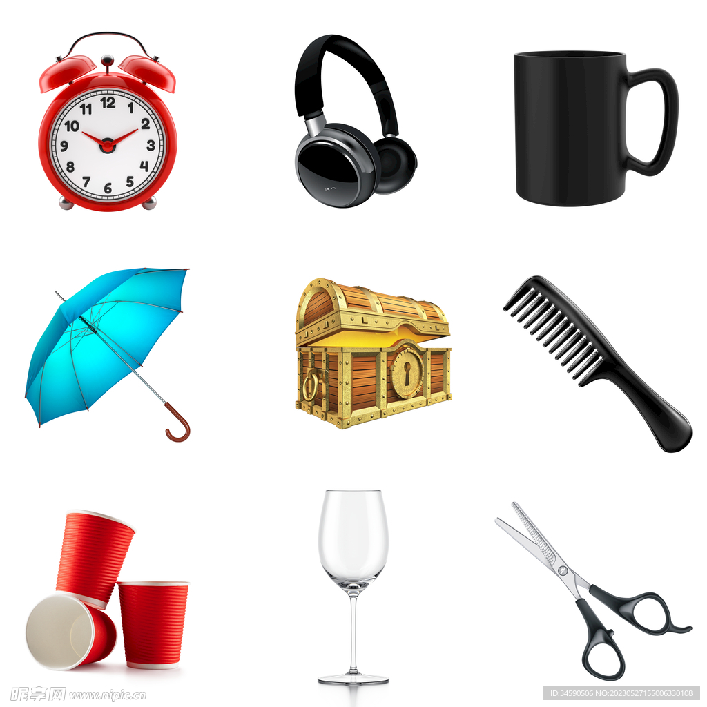 3D真实现实日常生活物品