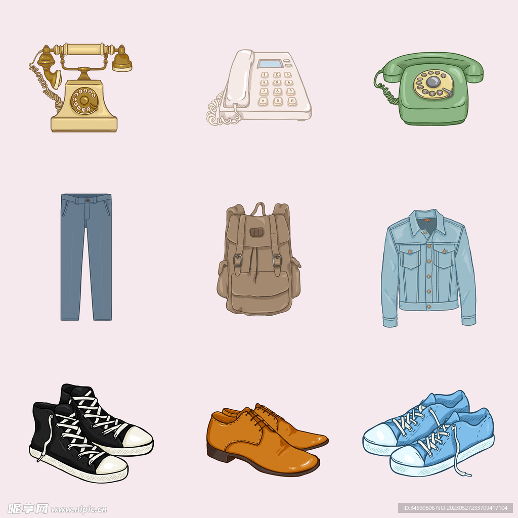 服饰鞋包生活用品复古装扮