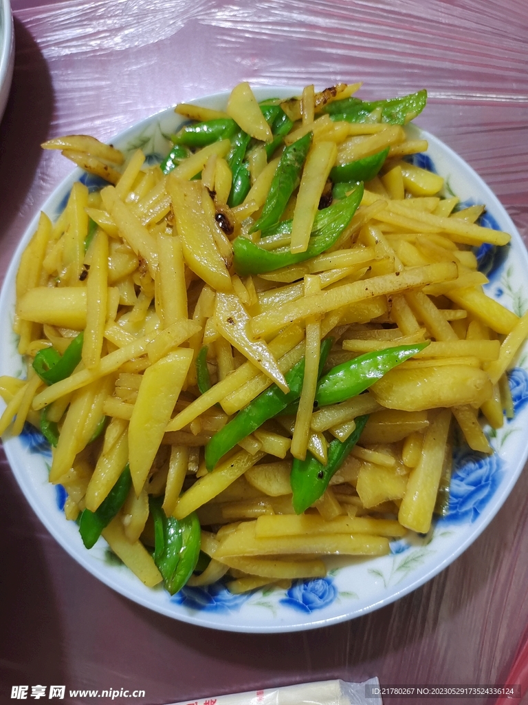青椒土豆丝